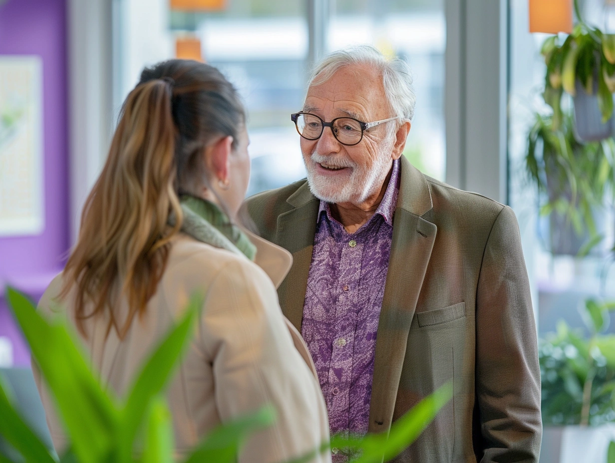 Консультант plornisvek розмовляє з клієнтом